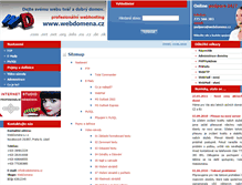 Tablet Screenshot of help.webdomena.cz